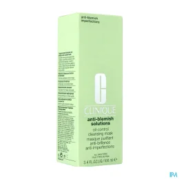 Clinique Anti-Blemish Solutions™ Masque Purifiant Anti-Brillance Anti-Imperfections - Peaux à Tendance Acnéique