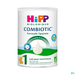 Combiotic 1 Lait pour Nourrissons Formule Épaissie de 0 à 6 Mois Bio 800 g