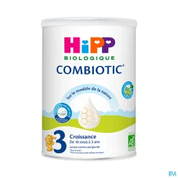 Combiotic 3 Croissance de 10 Mois à 3 Ans Bio 800 g