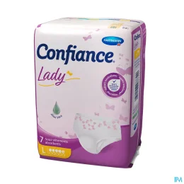 Confiance Lady Sous-Vêtements Absorbants — L - 5 Gouttes