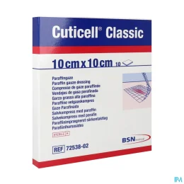 Cuticell Classic Pansements Gras St 10X10CM B/10