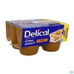 Delical Crème Dessert HP HC Sans lactose — Café