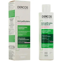 Dercos Shampooing Traitant Anti-Pelliculaire Cuir Chevelu Sensible