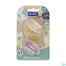 Dodie Sucette 0-6 mois — Ronde - Rose