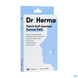Dr Herma Patch Anti-Boutons — Format Petit - Sachet de 6