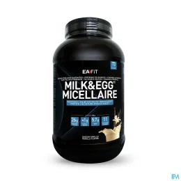 Eafit Milk & Egg 95 Micellaire — 2,2 kg Vanille