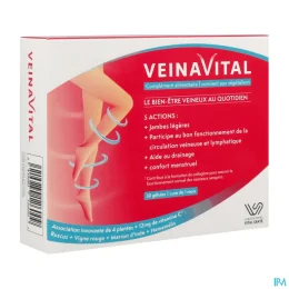 Effi Science Veinavital 30 gélules
