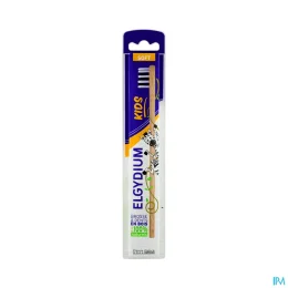 Elgydium Kids Brosse à Dents en Bois éco-responsable Enfant