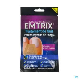 Emtrix Patch Nuit Mycose de l'ongle
