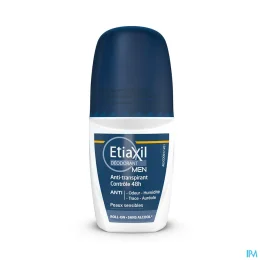 Etiaxil Déodorant Men Anti-Transpirant Contrôle 48h Roll-On
