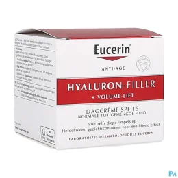 Eucerin Hyaluron-Filler Volume Lift SPF15 Soin de jour — Légère - Pot 50 mL