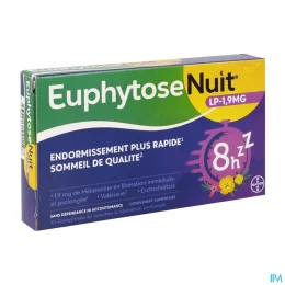 Euphytose Nuit LP 1,9mg — 15 Comprimés