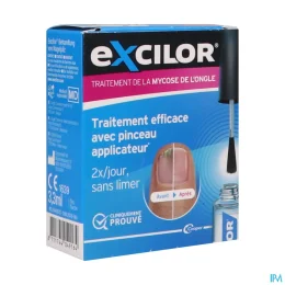 Excilor Mycose de l'Ongle Solution et Stylet — Excilor Solution 3,3 mL
