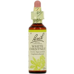 Fleurs de Bach White Chesnut n°35