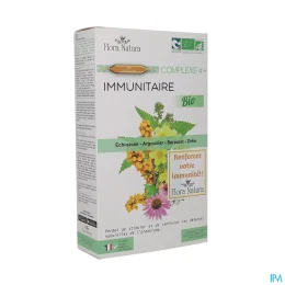 Flora Natura Immunité Bio Complexe 4+ 20 ampoules