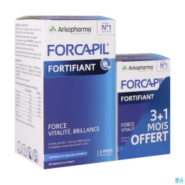 Forcapil Fortifiant — 180 Gélules + 60 Offertes