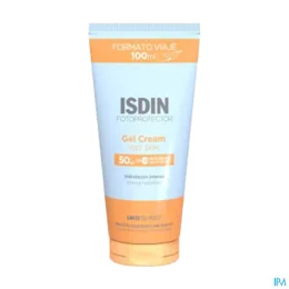 Fotoprotector Gel Crème Tube Crème Solaire Corps Spf50 250 ml — Isdin Foto Gel Crème SPF50 Tube 100 ml