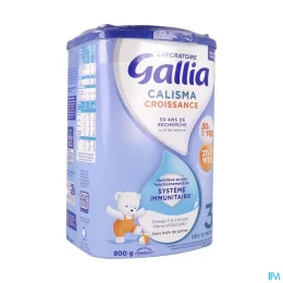 Gallia Calisma Croissance Lait 3ème âge — Boite 800 g