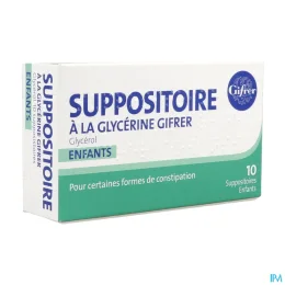 Gifrer Suppo Glycérine Enfant