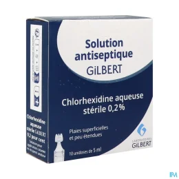 Gilbert Chlorhexidine Aqueuse 0,2%