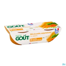 Good Goût Plat Bio pour Bébé — Délice de Carotte et Courge Butternut