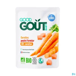 Good Goût Purée dès 6 mois — Carottes, Poulet Fermier
