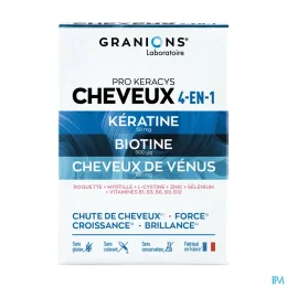 Granions Pro Keracys Cheveux 4 en 1 — 90 Comprimés