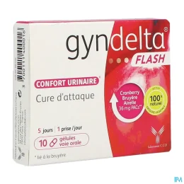 Gyndelta Flash Confort urinaire