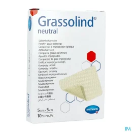 Hartmann Grassolind Neutral Compresses grasses