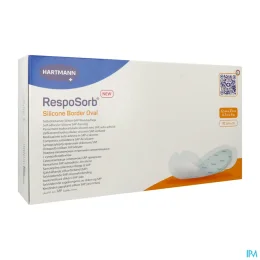 Hartmann RespoSorb Silicone Border — Ovale 12 x 23 cm