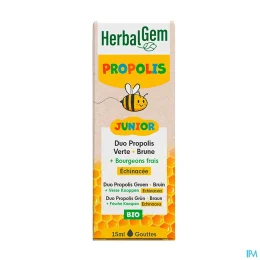 Herbalgem Propolis Junior Gouttes Bio