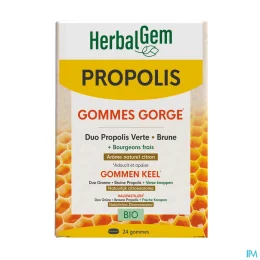 Herbalgem Propolis Large Spectre Gommes Bio