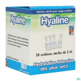 HYALINE Solution Oculaire - 28 Doses