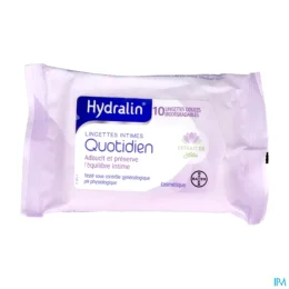 Hydralin Quotidien Lingettes Intimes
