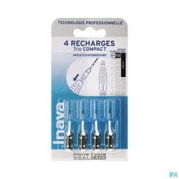 Inava Recharges Brossettes Interdentaires pour Trio Compact