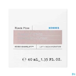 KORRES BLACK PINE 4D Bio-Shapelift™ Crème Jour Intense Fermeté + Rebond Peaux sèches à très sèches