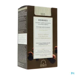 KORRES Huile d'argan Coloration Permanente SPÉCIAL BLOND 12.0