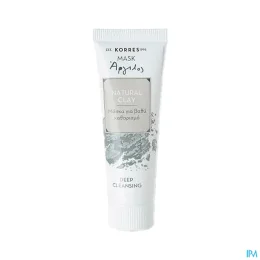 KORRES® NATURAL CLAY Masque Purifiant Astringent ​à l'Argile Naturelle