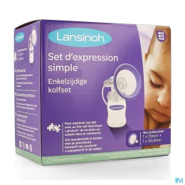 Lansinoh Set d'Expression pour Tire-Lait — Simple Pompage