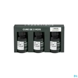 Lazartigue Boost Double Action — Lot de 3 x 30 Gélules