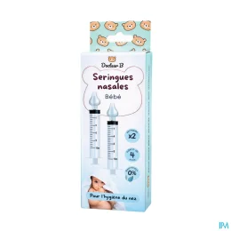 LBS Médical Docteur B. Seringues pour Lavage Nasal par Irrigation 6 mois et plus x2