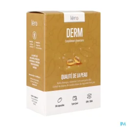 Léro Derm Compl Alim Capsules
