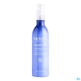 Melvita Bouquet Floral Lait Démaquillant Douceur