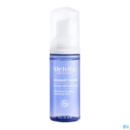 Melvita Bouquet Floral Mousse Nettoyante Eclat — Flacon-Pompe 50 mL
