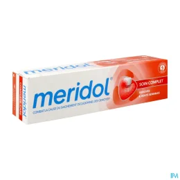 Meridol Dentifrice Soin Complet Gencives et Dents Sensibles — Tube 75 mL