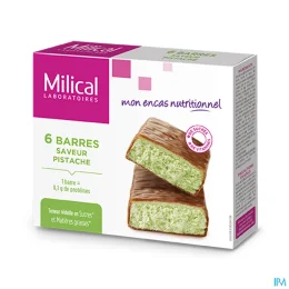 Milical Barres Hyperprotéinées — Chocolat - Pistache