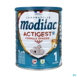 Modilac Actigest LF+ 1 Formule épaissie Lait 1er âge