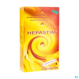 MOTIMA HEPASTIM Solution Buvable - 12 Sticks