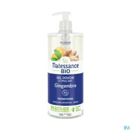 Natessance Gel Douche Stimulant Gingembre Bio