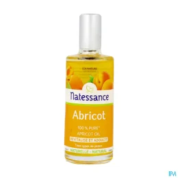 Natessance Huile d'Abricot Revitalisante et Adoucissante